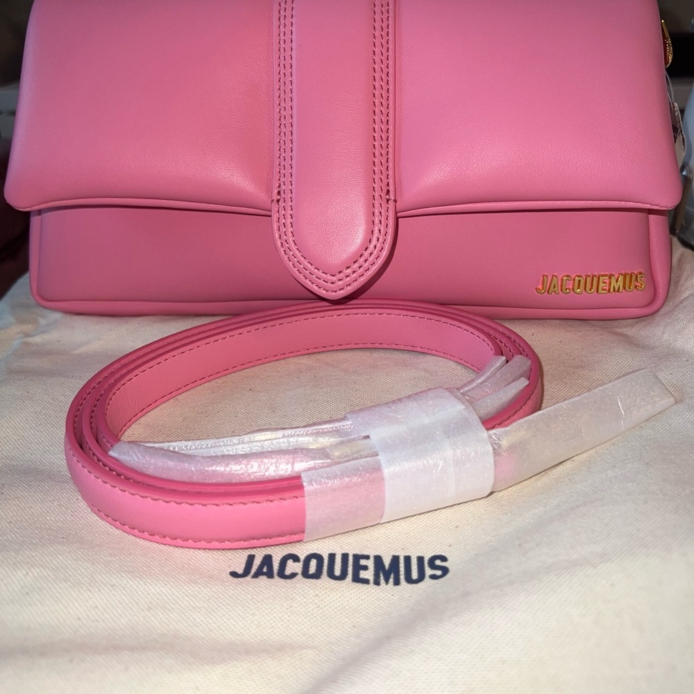 Jacquemus Le Bambinou Puff  Pink Bag - Picture 7 of 11